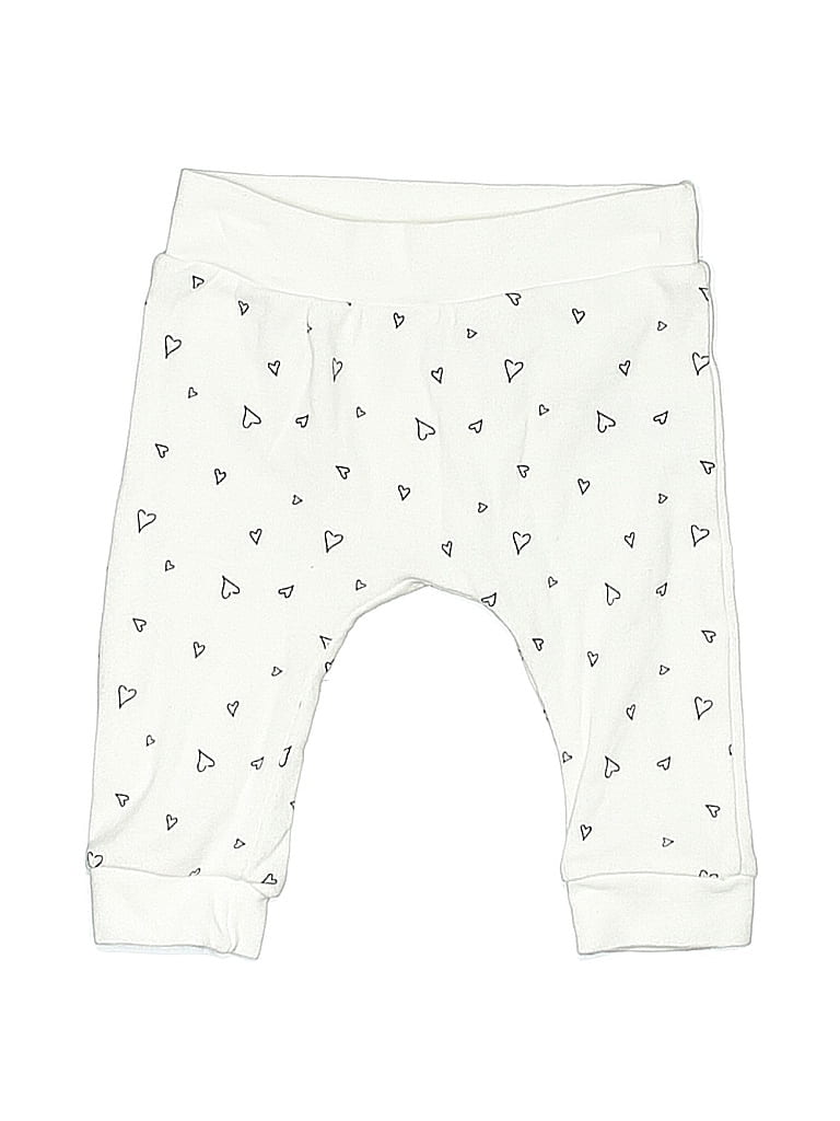 Pre-owned Rae Dunn Babies' Active Pants In White
