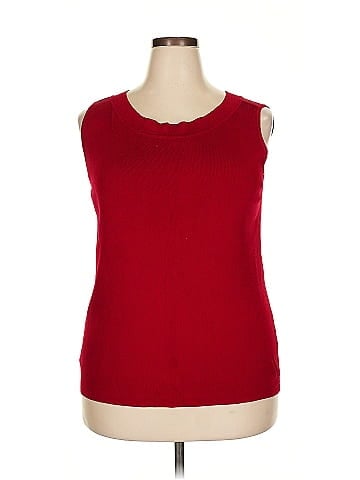 DressBarn Sleeveless T-Shirt (view 1)