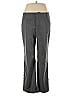 Daisy Fuentes Chevron-herringbone Gray Dress Pants Size 14 - photo 1