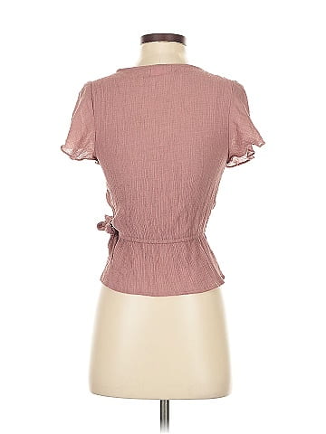 Pink Lily Short Sleeve Blouse (view 2)