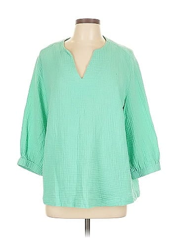 Foxcroft 3/4 Sleeve Blouse (view 1)