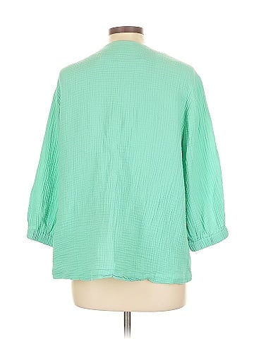 Foxcroft 3/4 Sleeve Blouse (view 2)