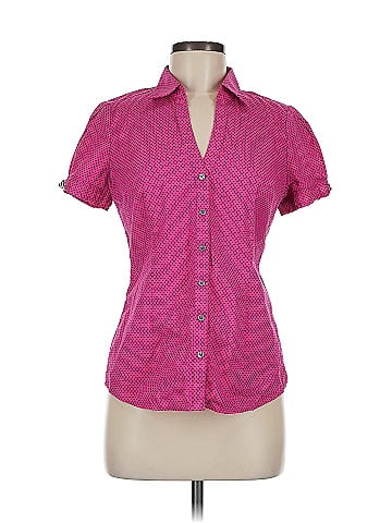 Express Design Studio Short Sleeve Blouse (view 1)