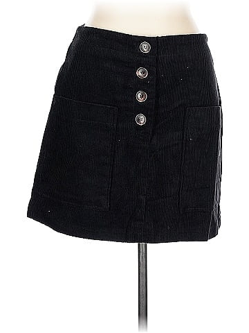Pink Lily Denim Skirt (view 1)