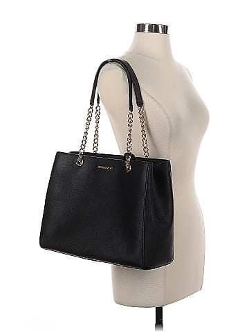 MICHAEL Michael Kors Leather Shoulder Bag (view 2)