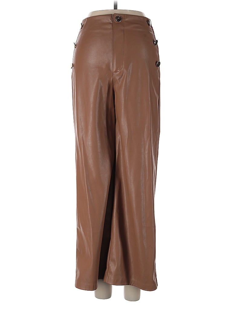 Pre-owned Mustard Seed Casual Pants In Brown
