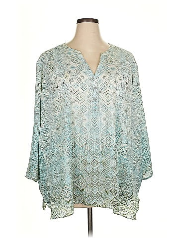 NYDJ 3/4 Sleeve Blouse (view 1)
