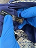 Outback Red 100% Polyester Paisley Blue Cocktail Dress Size 4 - photo 7