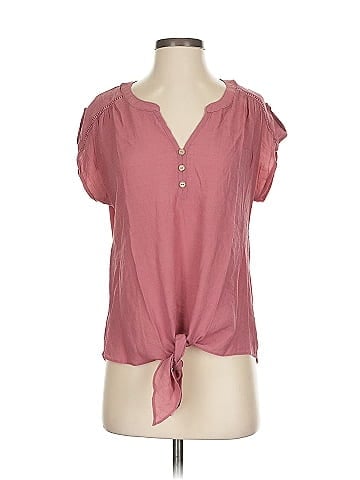 Perseption Concept Short Sleeve Blouse (view 1)