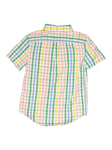 Crewcuts Outlet Short Sleeve Button-Down Shirt (view 2)
