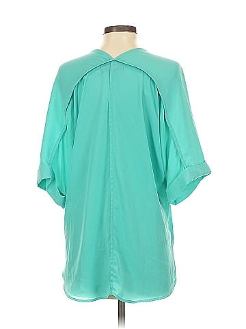 Blue Rain Short Sleeve Blouse (view 2)