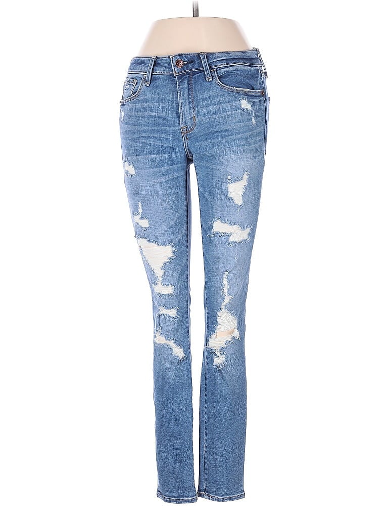 Pre-owned Abercrombie & Fitch Jeans In Blue