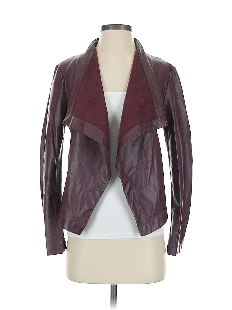 Pre-owned Bb Dakota Jacket In Burgundy