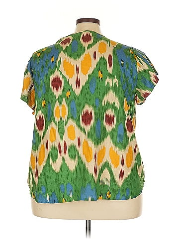 Christian Siriano New York Short Sleeve Blouse (view 2)
