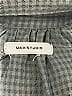 Max Studio 100% Polyester Houndstooth Gray Green Short Sleeve Blouse Size 1 - photo 7