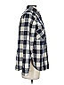 J.Crew Checkered-gingham Blue Long Sleeve Top Size XXS - photo 4
