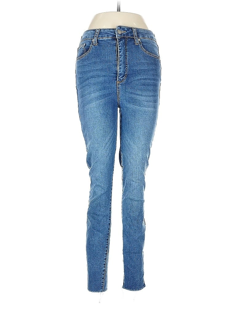 Pre-owned Just Fab Jeans In Blue