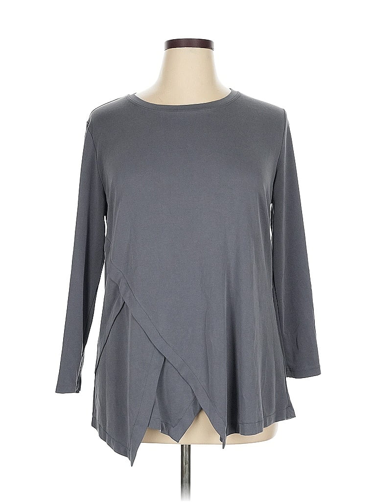 Toofan Gray 3/4 Sleeve T-Shirt Size XL - photo 1
