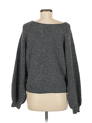 Scoop Pullover Sweater (view 2)