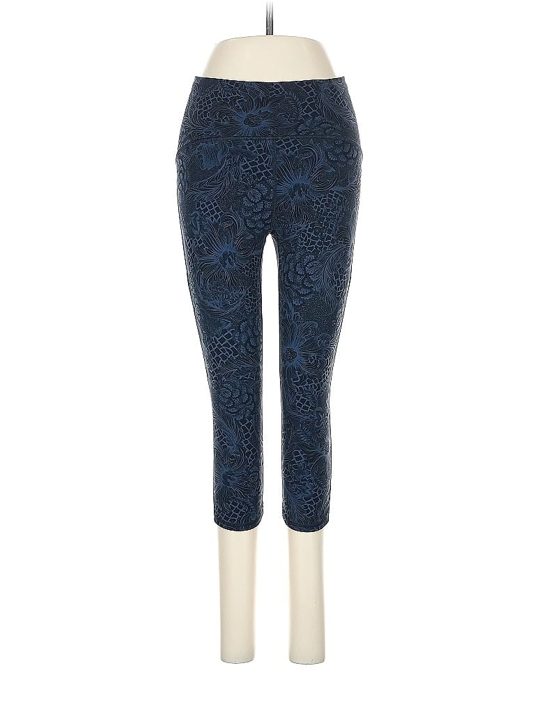 Pre-owned Lululemon Athletica Leggings In Blue