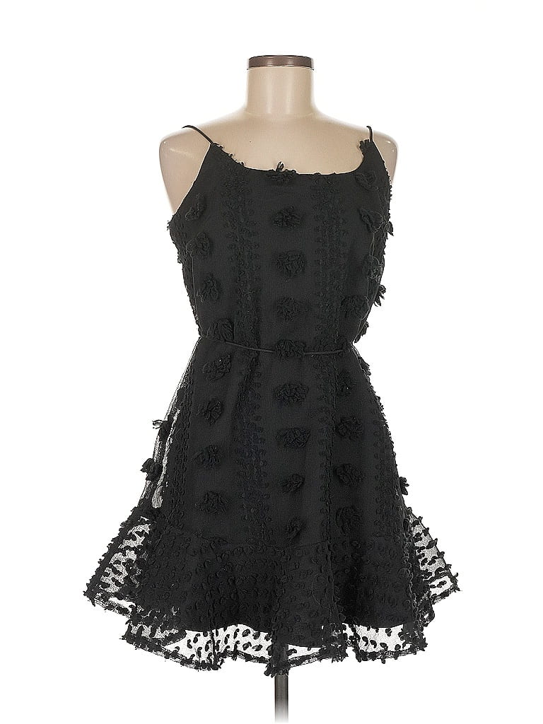 Pre-owned Saints + Secrets Cocktail Dress In Black