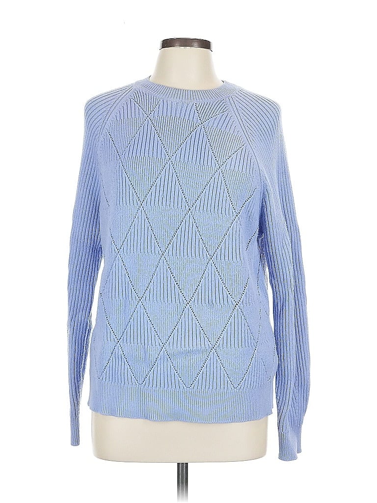 Pre-owned M&s Collection Pullover Sweater In Blue