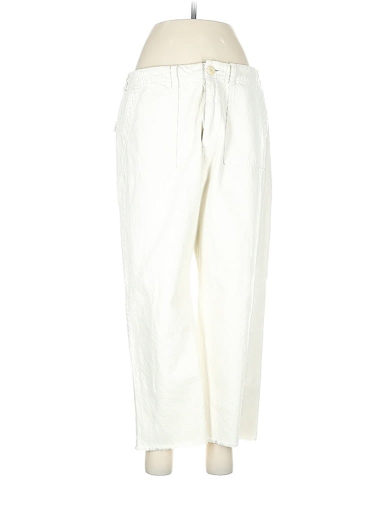 Pre-owned The Great Casual Pants In White