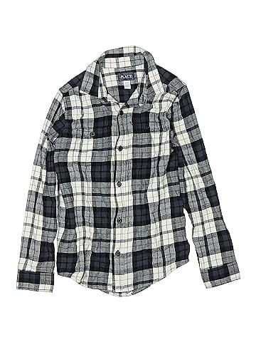 The Children's Place Long Sleeve Button-Down Shirt (view 1)