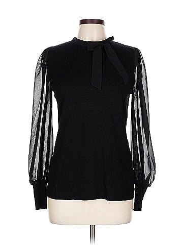 Indigo Rose Long Sleeve Blouse (view 1)