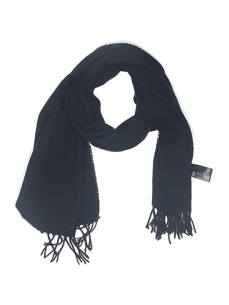 Pre-owned H&m Scarf In Black