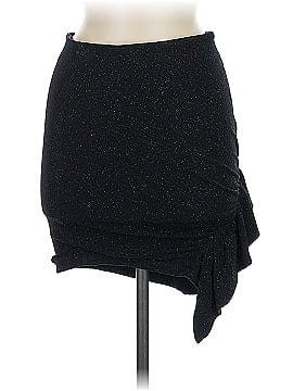 Isabel Marant Solid Black Casual Skirt Size EU (FR) 36 / US 4