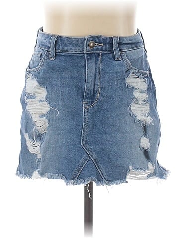 Hollister Denim Skirt (view 1)