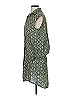 Thakoon Addition 100% Polyester Chevron-herringbone Green Casual Dress Size 0 - photo 5
