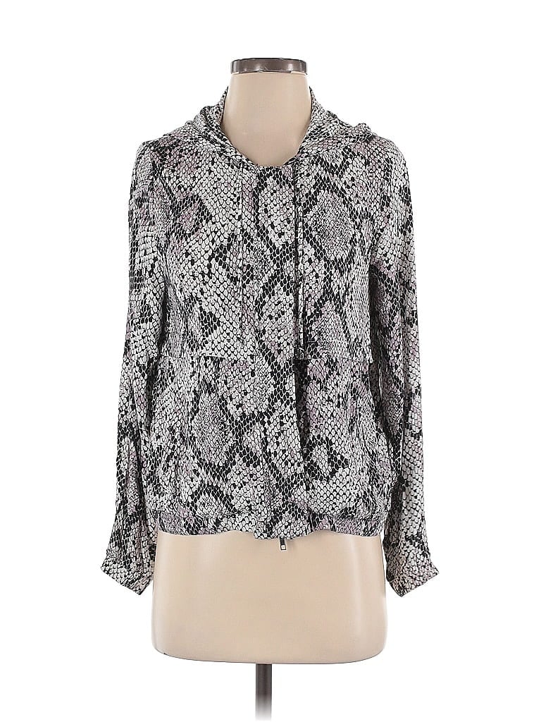 Pre-owned Chaser Jacket In Silver