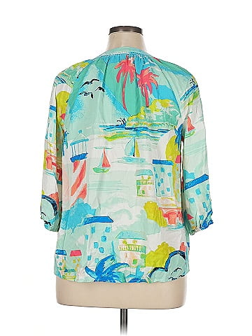 Crown & Ivy 3/4 Sleeve Blouse (view 2)