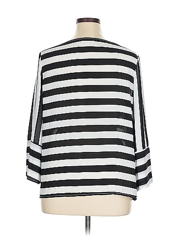 Counterparts 3/4 Sleeve Blouse (view 2)