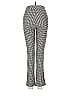 Assorted Brands Houndstooth Black Casual Pants Size M - photo 2