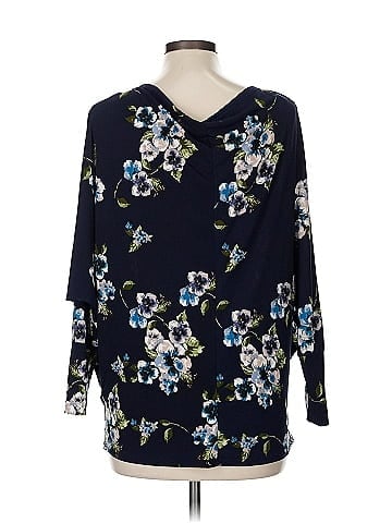 White Birch 3/4 Sleeve Blouse (view 2)