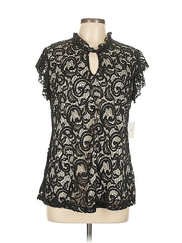 Perseption Concept Short Sleeve Blouse (view 1)