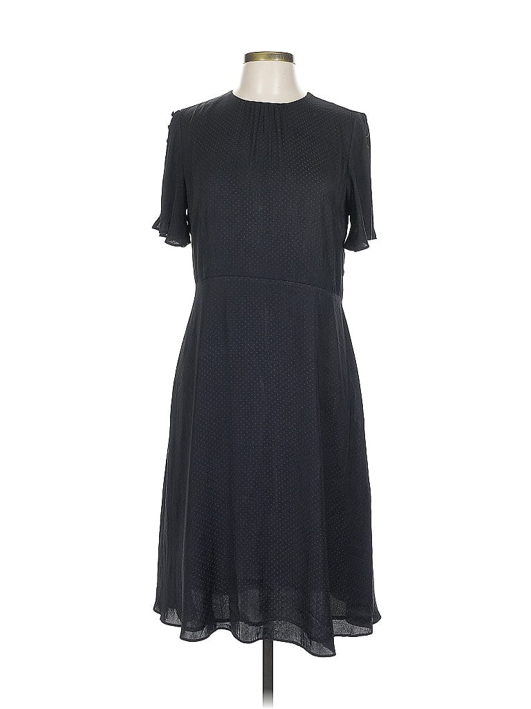 Pre-owned H&m Casual Dress In Black