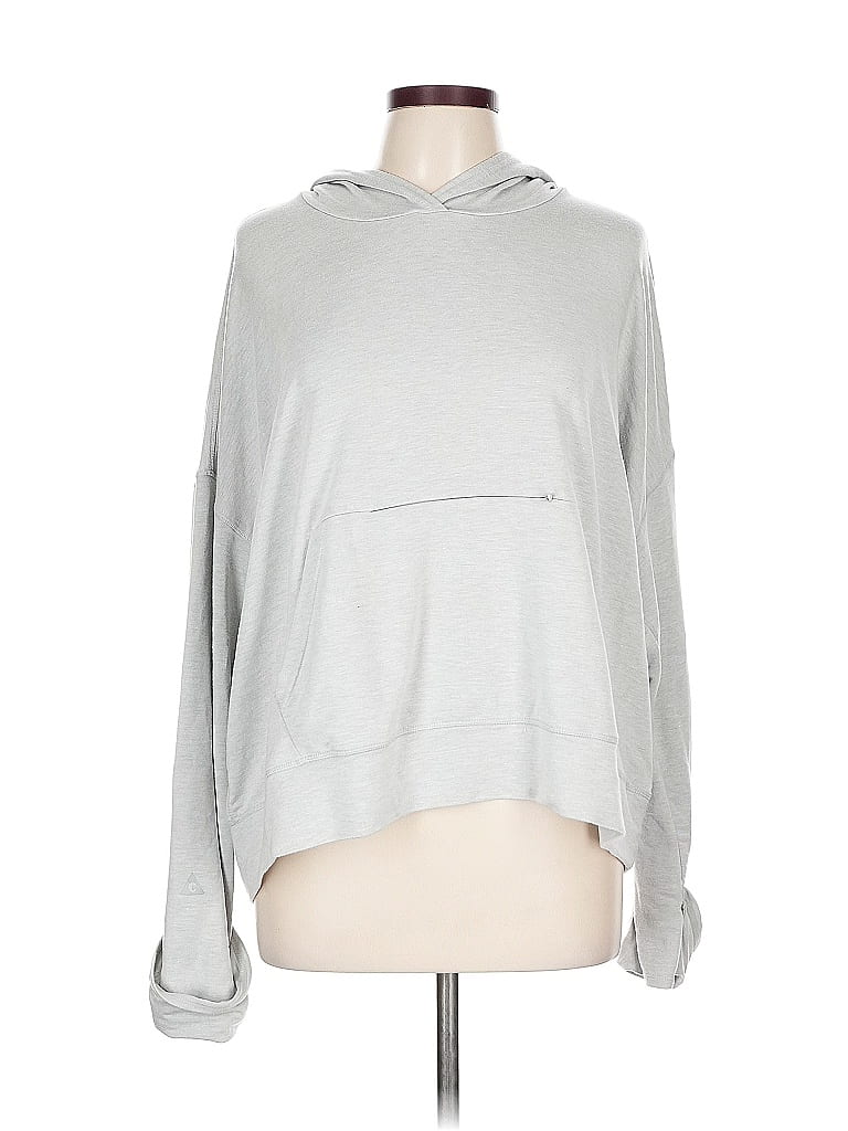 Pre-owned Gerry Pullover Hoodie In Silver