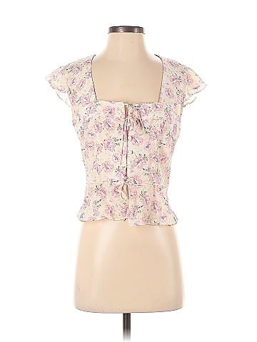 Intermix Sleeveless Silk Top (view 1)
