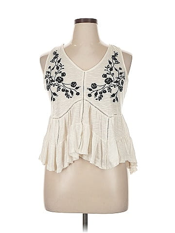 Taylor & Sage Sleeveless Blouse (view 1)