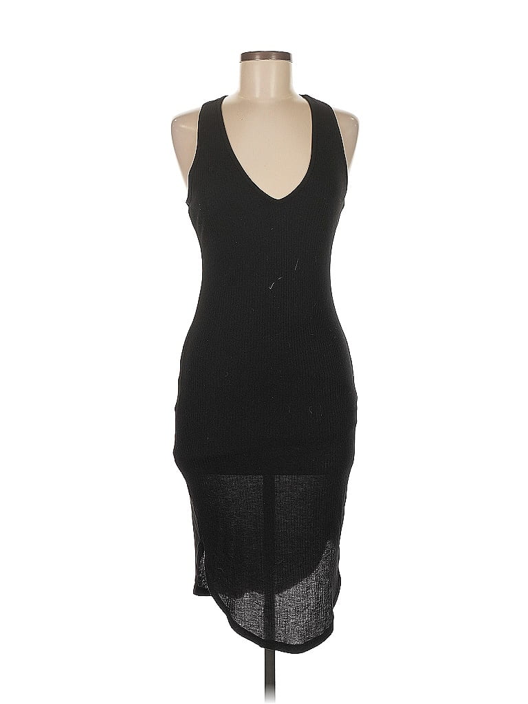 Pre-owned H&m Cocktail Dress In Black