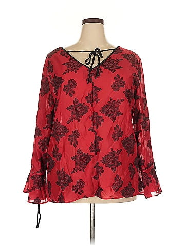 Ashley Stewart Long Sleeve Blouse (view 1)