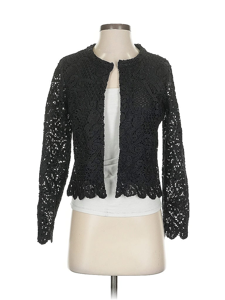 Pre-owned Yoana Baraschi Cardigan Sweater In Black