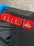Elle 100% Polyester Black Short Sleeve Top Size M - photo 6