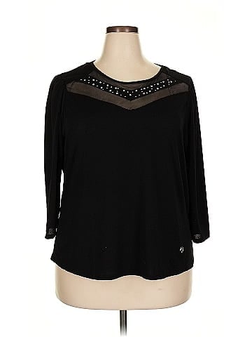 Adrienne Vittadini 3/4 Sleeve Top (view 1)