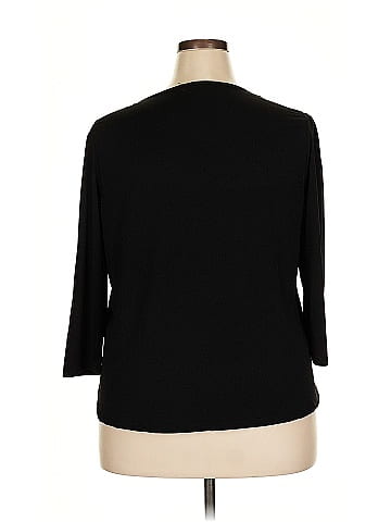 Adrienne Vittadini 3/4 Sleeve Top (view 2)