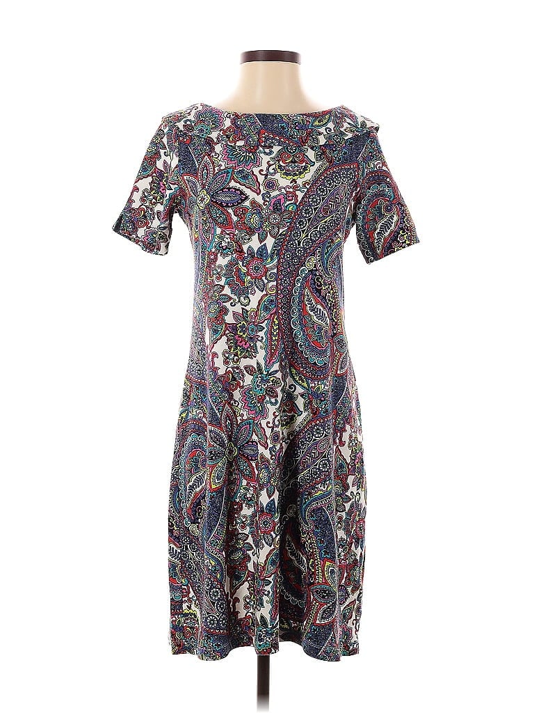 Pre-owned Rafaella Casual Dress In Gray